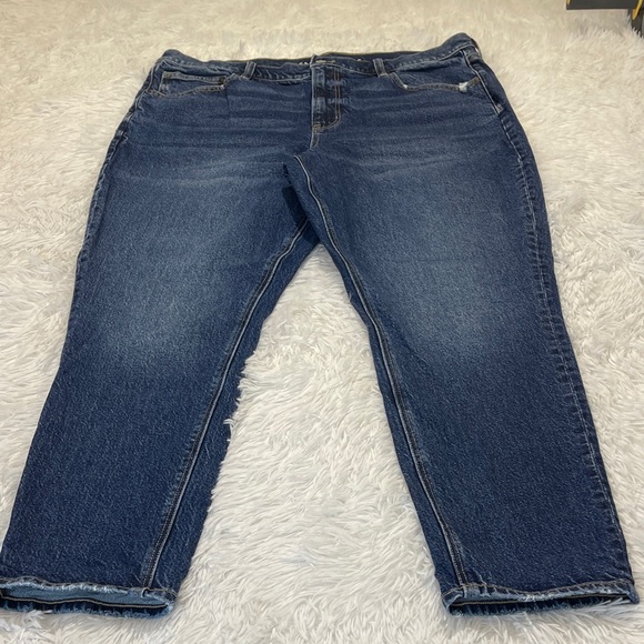 American Eagle Outfitters Denim - American Eagle 90’s Skinny Stretch Dark Blue Straight Leg Jeans  WOMENS SIZE 18S